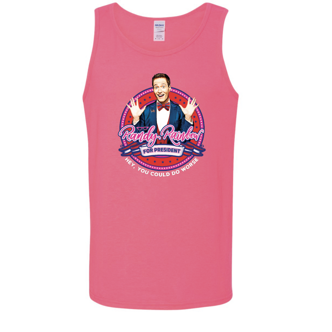 Randy Rainbow For President - Pink Tank Top