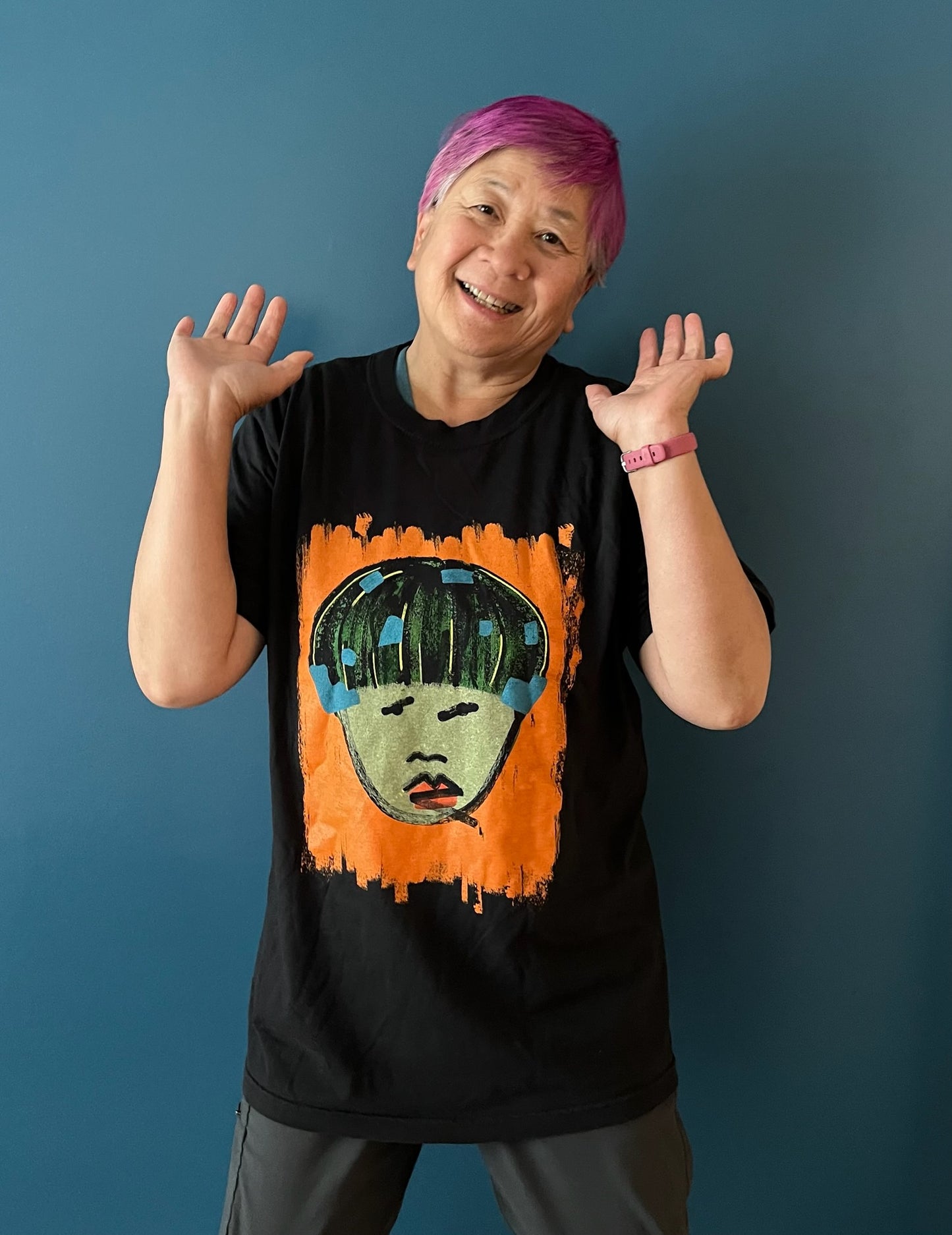 A(r)tsuko Black T-Shirt