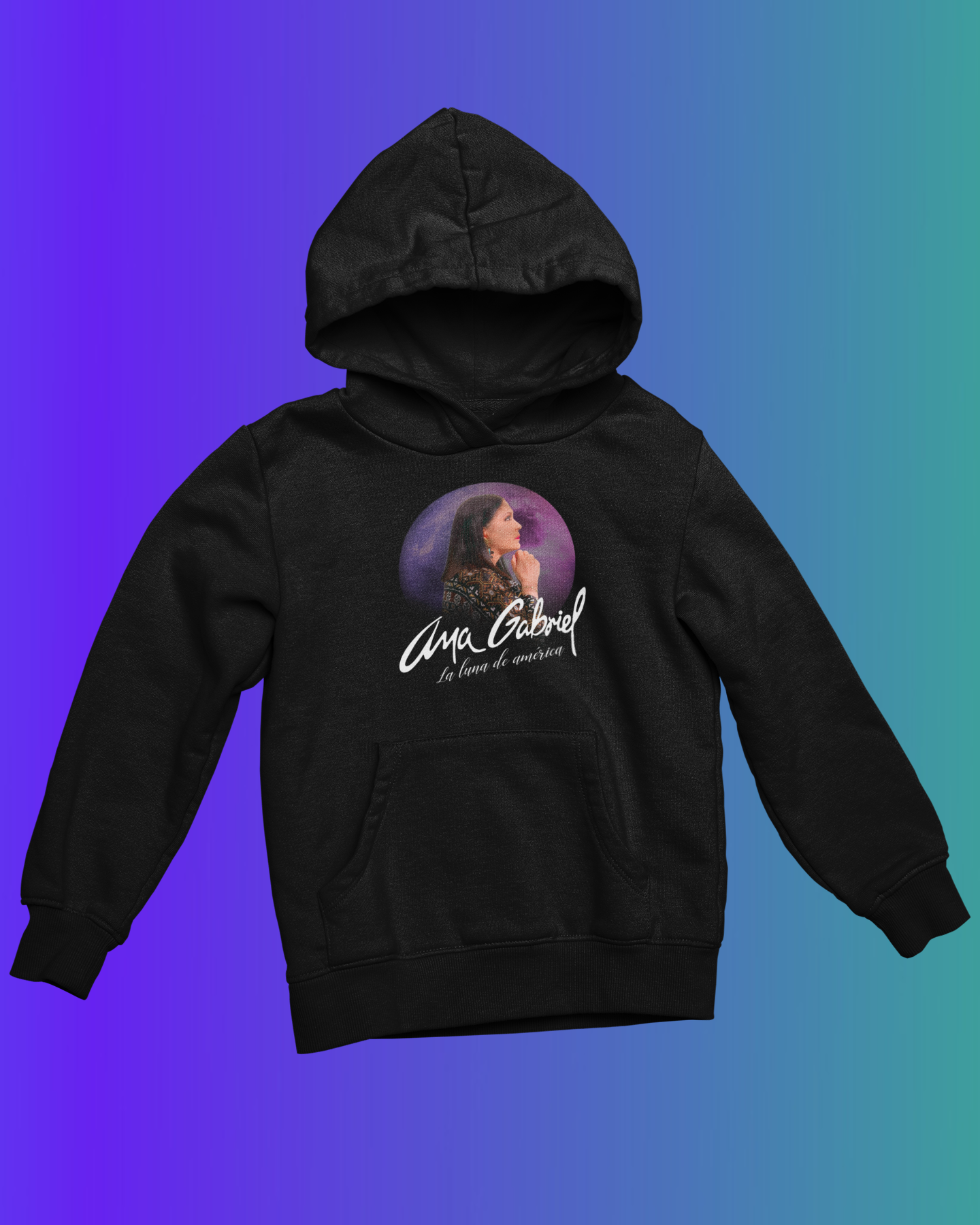 Ana Gabriel Black Hoodie