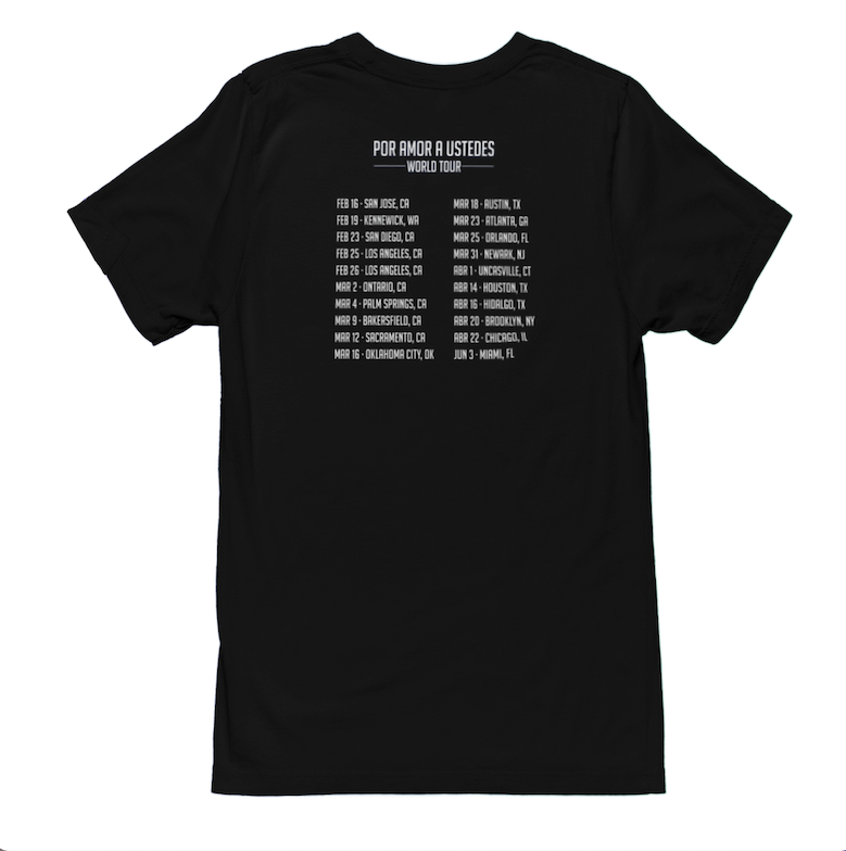 Ana Gabriel Black Tour Tee