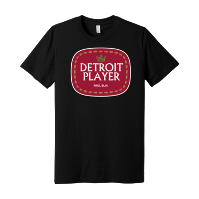 Detroit Player Black T-Shirt