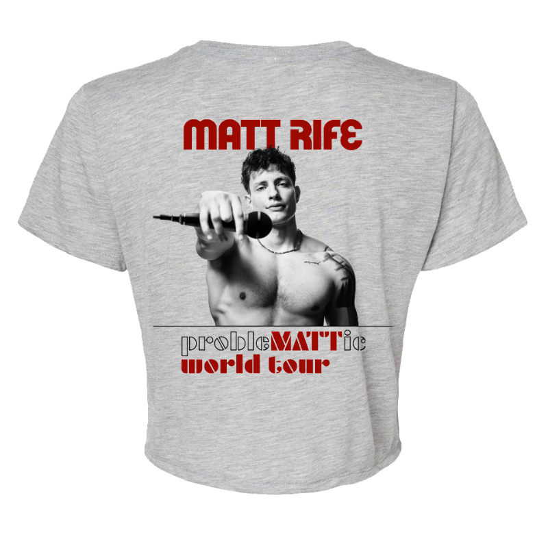 Matt Rife 'I'm probleMATTic' Cropped Tee