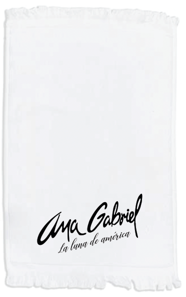 Ana Gabriel White Towel