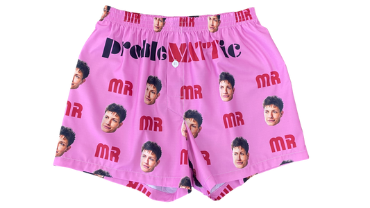 ProbleMATTic - Men's Pink Boxers