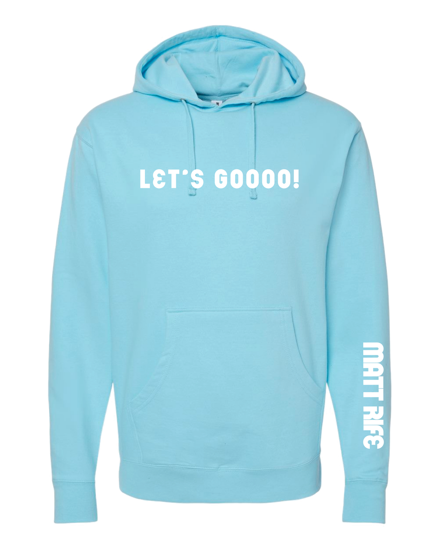 Matt Rife Blue Let’s Goooo! Hoodie