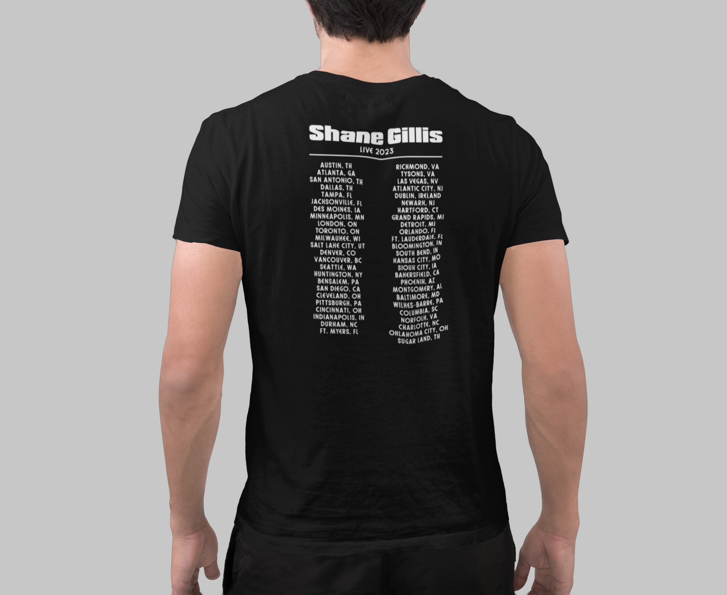 Shane Gillis Live 2023 Tour Tee