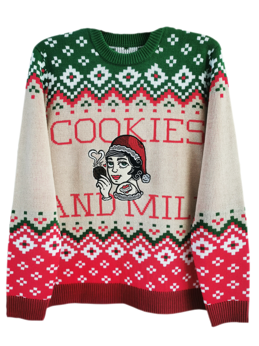 **Limited Edition** Cookies & MILF Holiday Sweater
